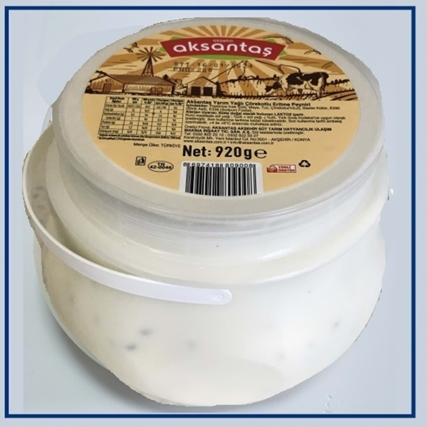 Çörekotlu Tulum Peyniri 920 Gr